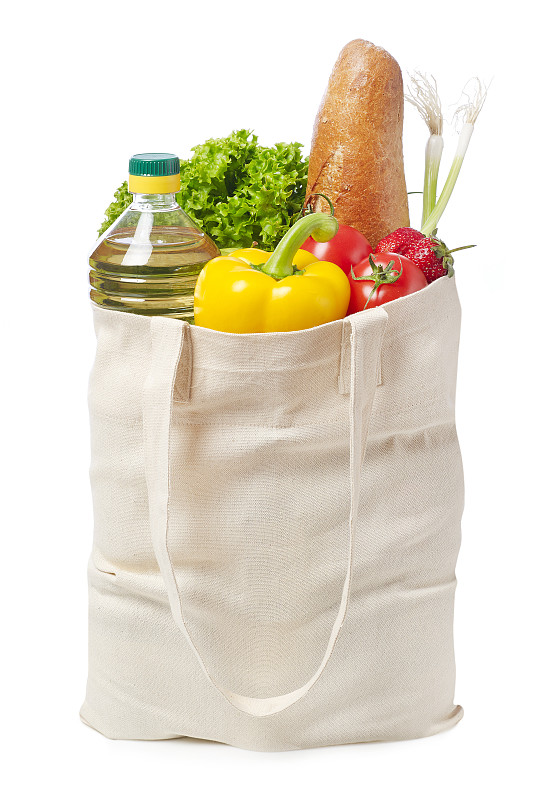 购物袋,环境保护,环保袋,食品杂货,超级市场,垂直画幅,奶制品,无人,棉,西红柿