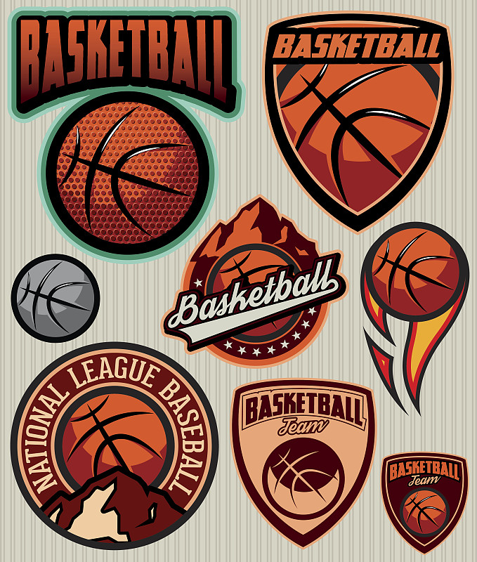 球,模板,棒球,街头篮球,篮球,烙铁,篮球框,遮护的手势,奖杯,盾