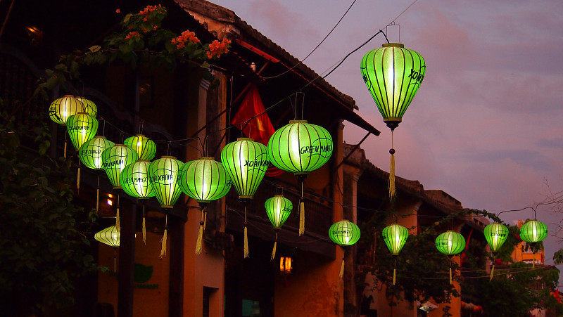 中国灯笼,绿色,易鹏,水灯节,广州,灯笼,马来西亚,中国元宵节,纸灯笼,旅游嘉年华