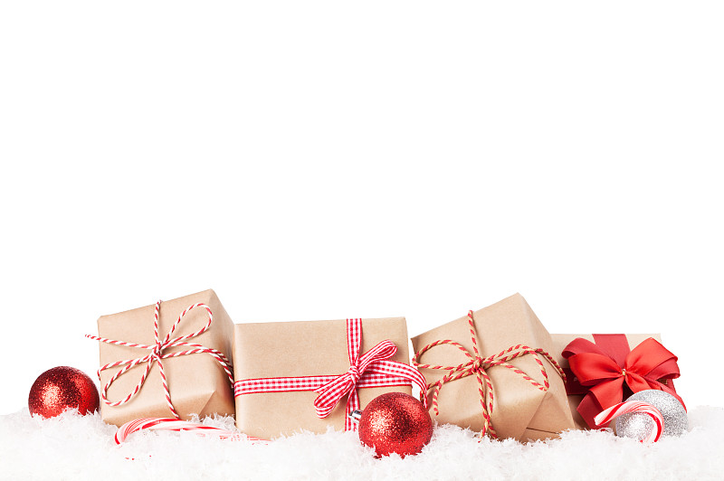 雪,装饰物,包装纸,甘蔗糖,圣诞礼物,圣诞装饰物,圣诞装饰,礼物,盒子