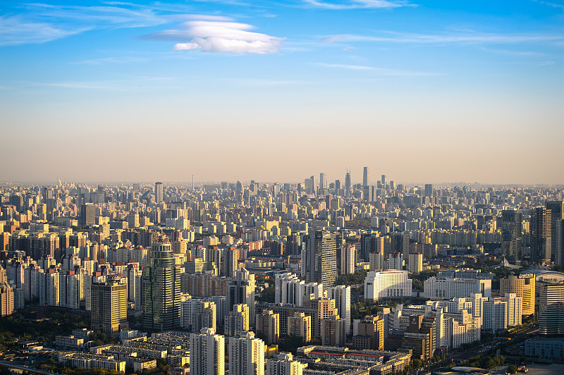 北京,全景,北京奥林匹克体育场,奥林匹克运动场,天空,水平画幅,无人,户外,都市风景,现代