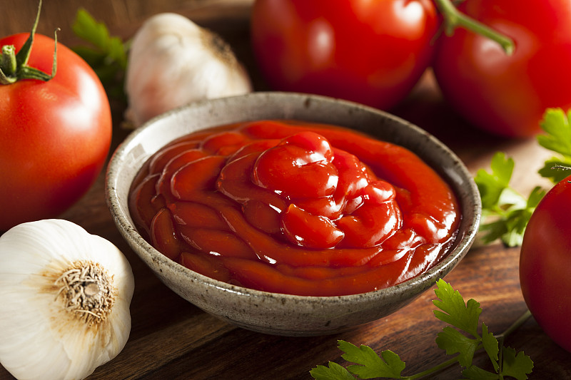 番茄酱,有机食品,红色,水平画幅,素食,无人,西红柿,开胃酱,容器,瓶子