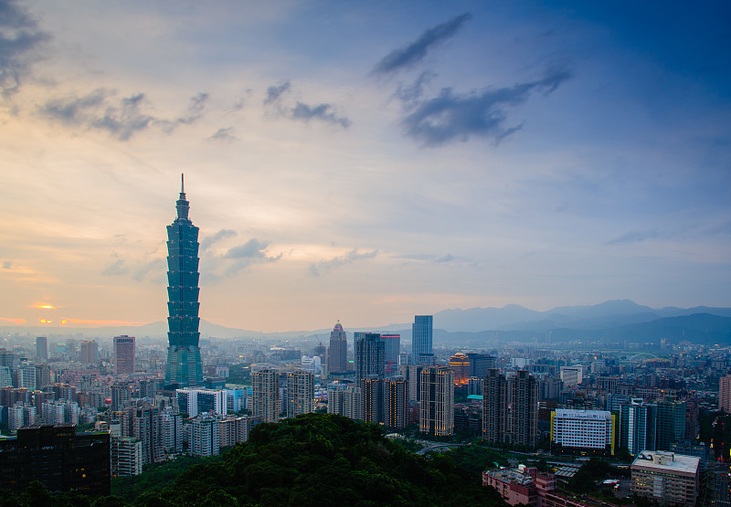 城市天际线,城市,天空,美,水平画幅,美人,巨大的,东亚,户外,云景