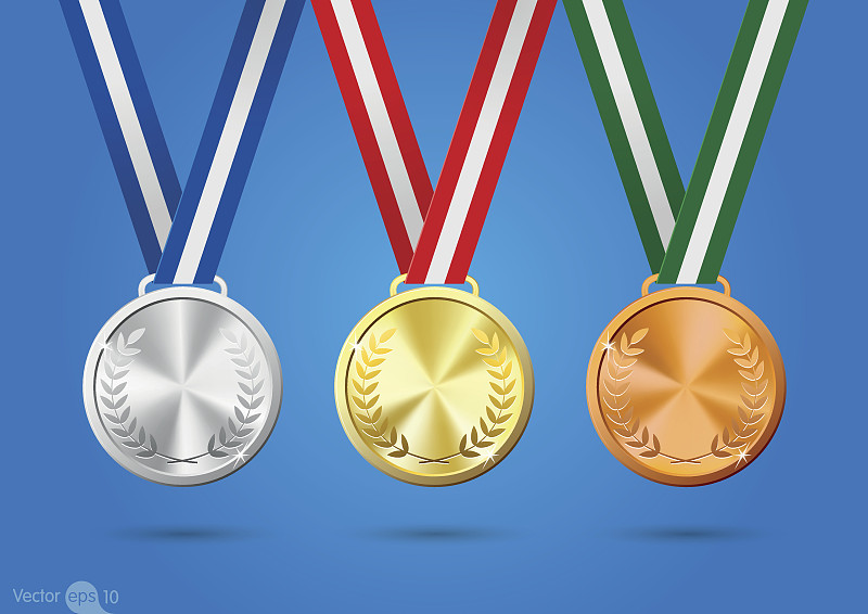 矢量,青铜,黄金,奖牌,奖杯,领导能力,绘画插图,第一名,想法,奥林匹克飞船