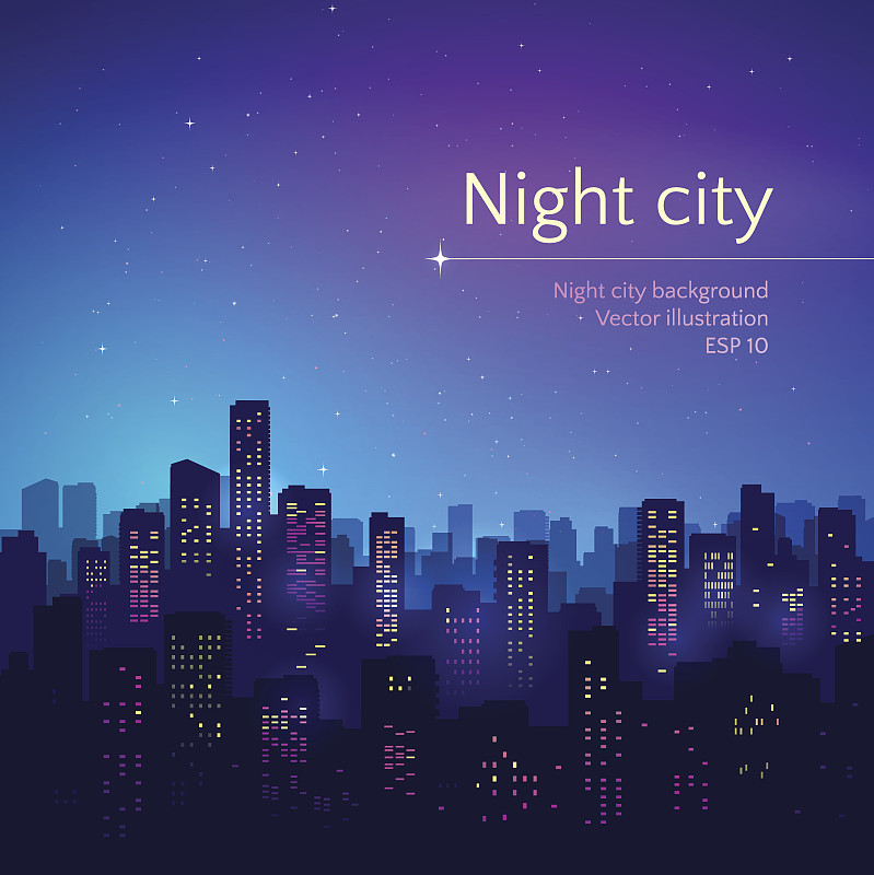 城市,夜晚,城市生活,暗色,光亮,曙暮光,黄昏,现代,色彩鲜艳,建筑业
