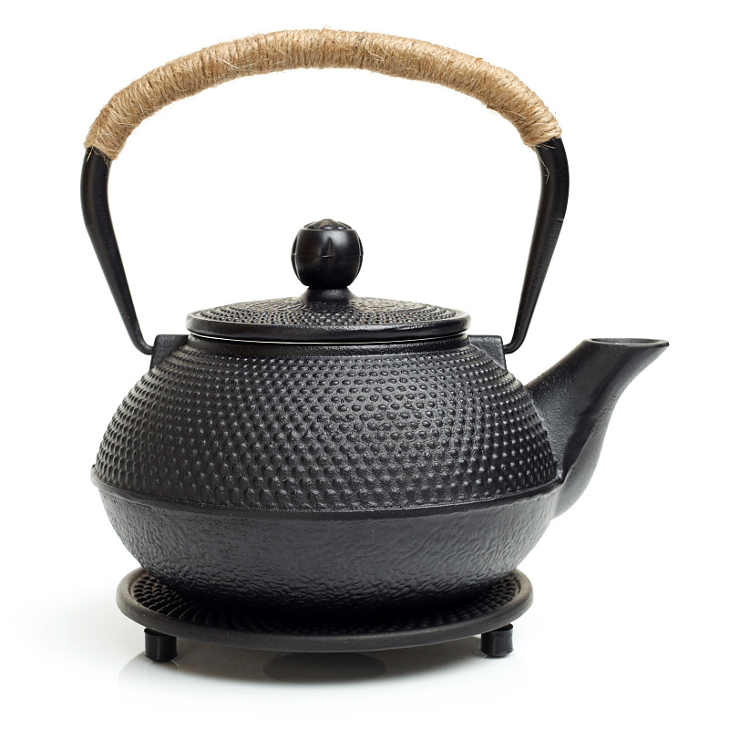 茶格玛,日本钢茶壶,茶壶,红茶,铸铁,花茶,垂直画幅,正面视角,无人,组物体