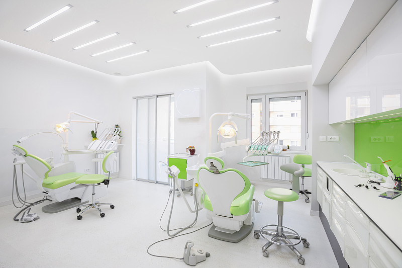 口腔卫生,办公室,牙医椅,牙钻,牙科诊所,水平画幅,工作场所,无人,椅子,牙医