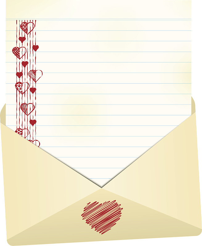 romantic,background,with,,envelope,and,letter,for,valentine′s,or,wedding,day