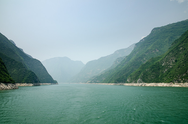 长江,长江三峡,自然,水,沟壑,水平画幅,地形,无人,夏天,户外