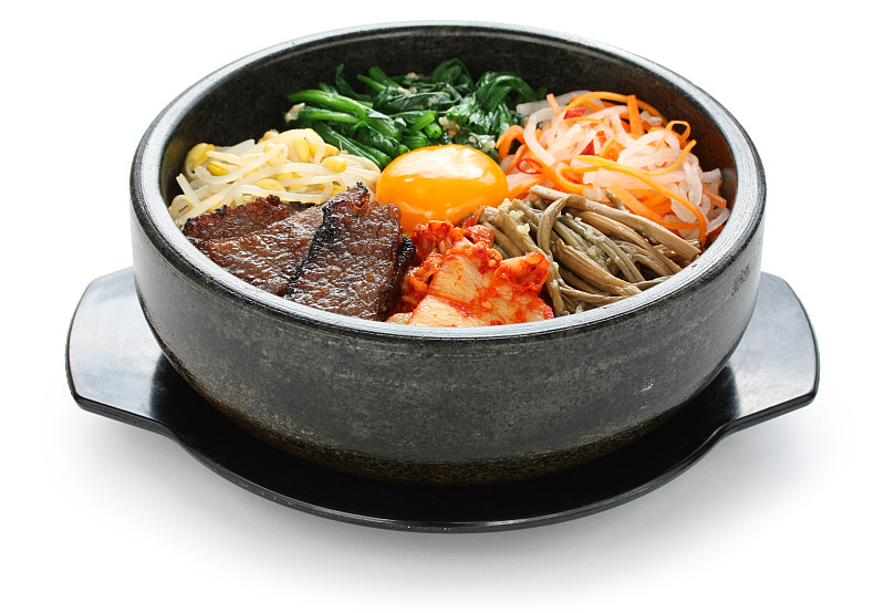 拌饭,碗,食品,热石按摩,韩国食物,韩国烤肉,朝鲜半岛,韩国泡菜,豆芽,餐具