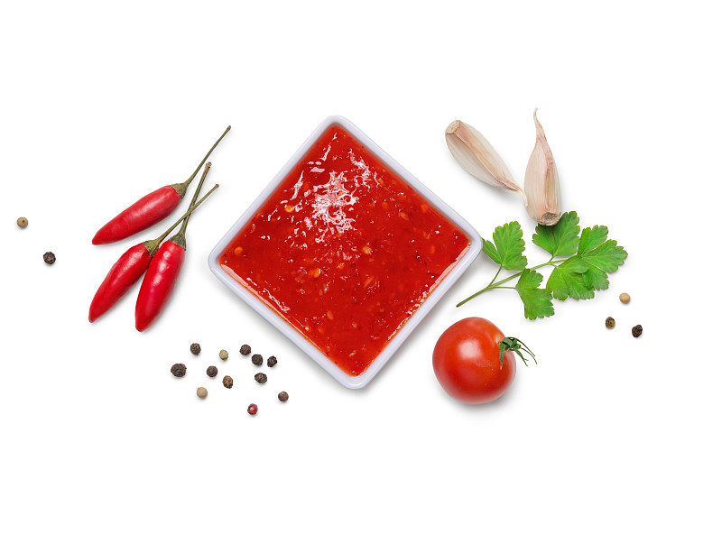 开胃酱,红色,热,红辣椒粉,椒类食物,辣椒,灯笼椒,菜泥,香料,西红柿