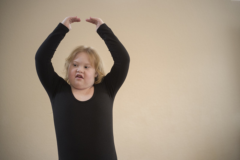 先天愚型,女孩,染色体,能力缺陷者,幸福,水平画幅,快乐,儿童,摄影