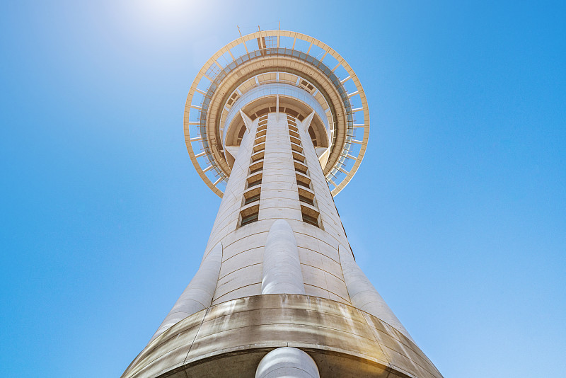 天空塔,奥克兰,新西兰,无线电通信塔,天空,未来,水平画幅,无人,户外,现代