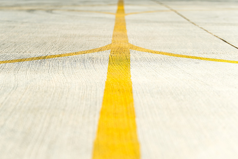 机场,方向,特写,飞机跑道,黄色,平衡折角灯,条纹,沥青,航空业,商用机
