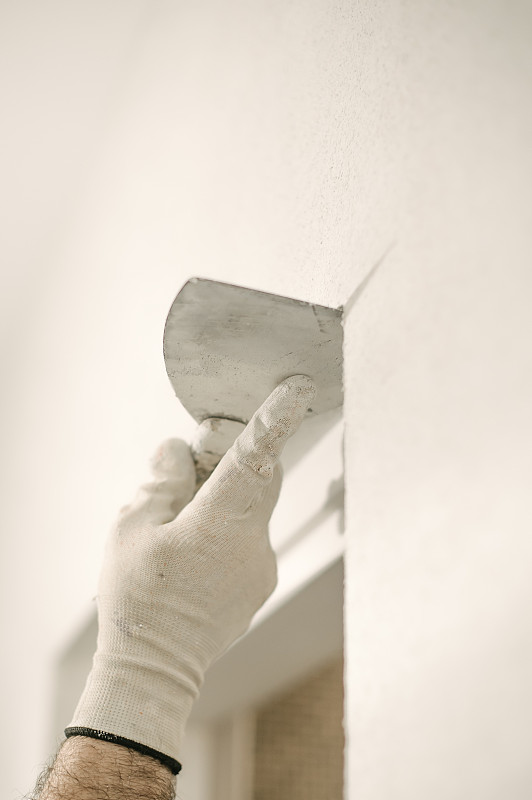 刮刀,灰膏,围墙,抹灰工,磨沙机,砂纸,泥铲,屏风分区,白灰泥,油漆工