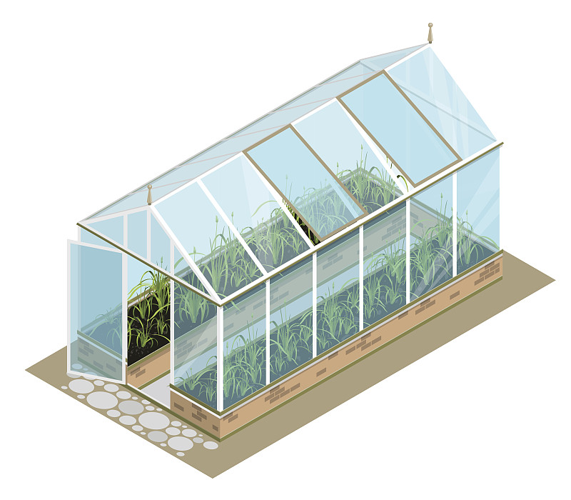 温室,玻璃,粉底,床,菜园,围墙,山形墙,屋顶,阳光房,动物粪便