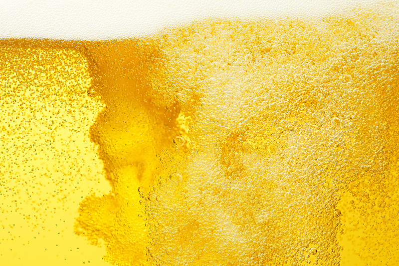啤酒,特写,泡沫饮料,泡沫材料,苏打,泡泡,品脱酒杯,满画幅,黄色,马克杯