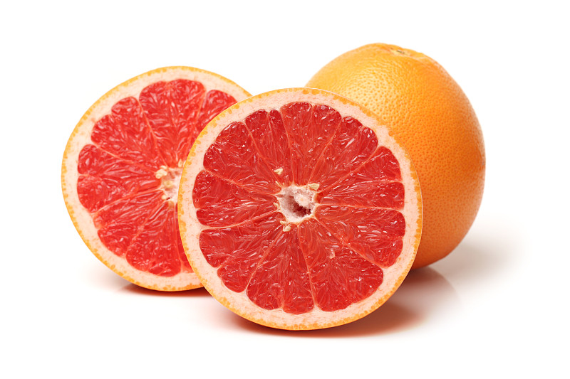 白色背景,橙子,红色,分离着色,红橙,水平画幅,水果,无人,熟的,背景分离