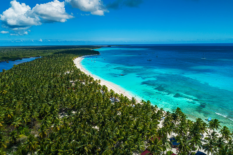 多米尼加共和国,岛,航拍视角,海滩,鸡尾酒,泻湖,加勒比海地区,印度洋,太平洋岛屿,马尔代夫