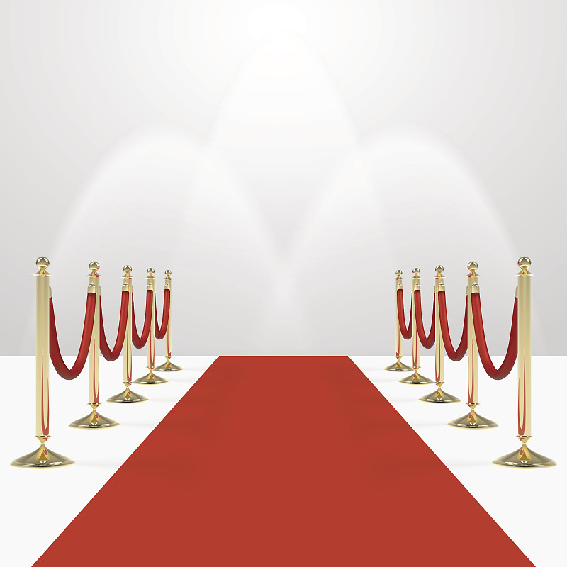 红毯,金色,绳子,红色,名人堂,电影首映式,红毯秀,影院行业,颁奖典礼,建筑施工屏障