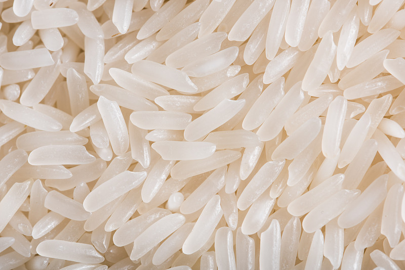 稻,高速摄影,白米,印度香米,留白,褐色,水平画幅,素食,无人,半空中