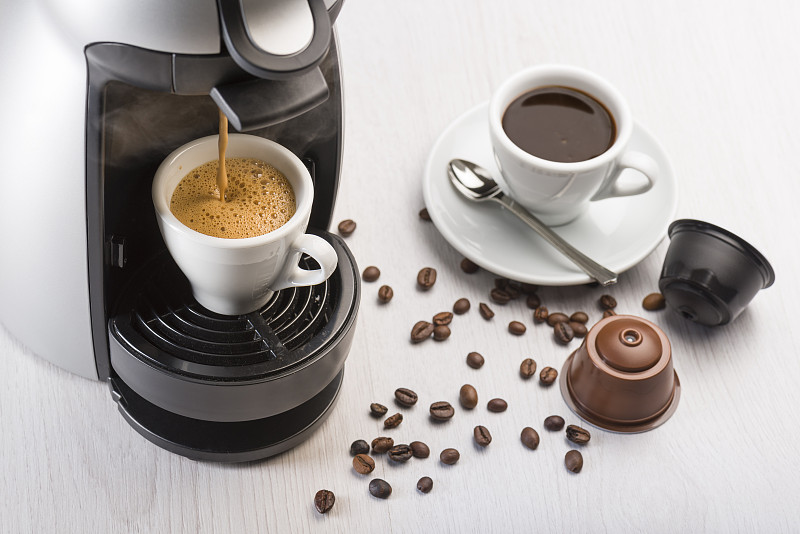 咖啡,咖啡机,摩卡咖啡,烤咖啡豆,褐色,芳香的,水平画幅,无人,热饮,乡村风格