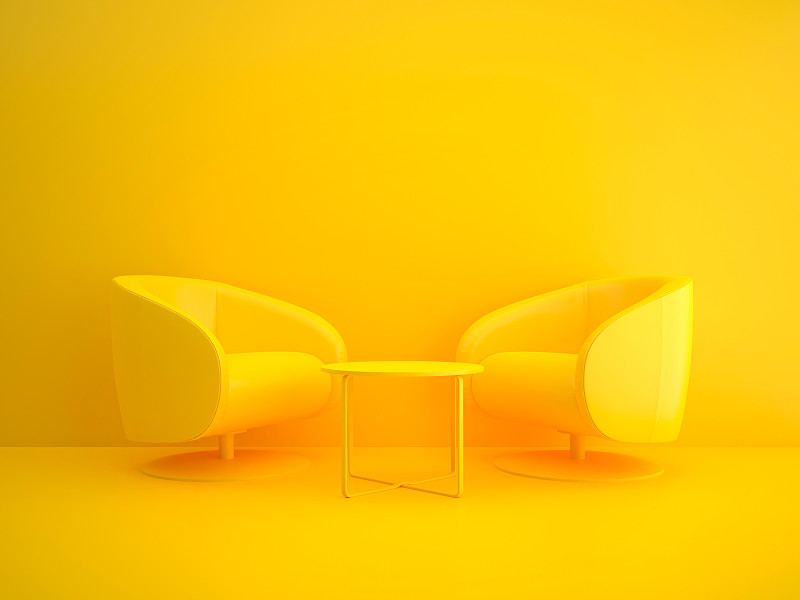 黄色,会议桌,办公室,留白,商务策略,领导能力,座位,水平画幅,工作场所,无人