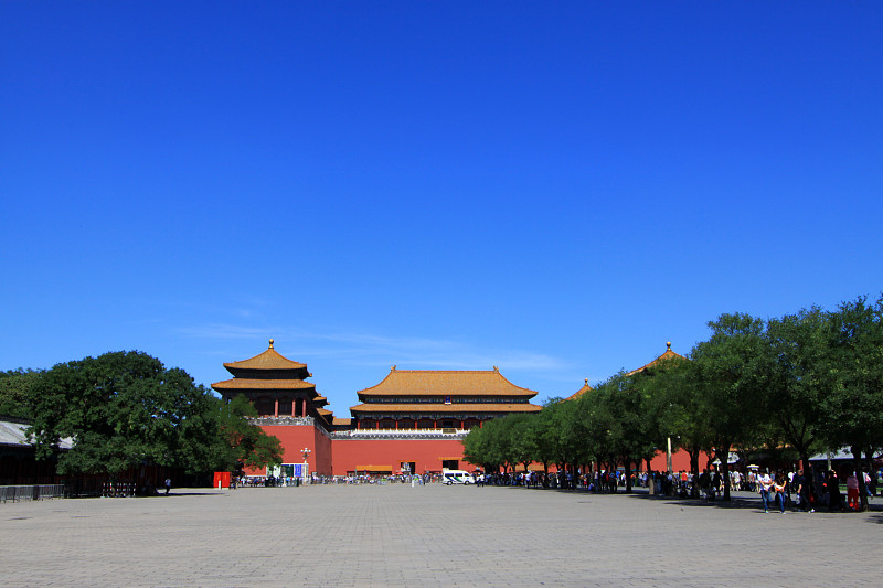 远古的,地形,北京,建筑,颐和园,传统,午门,古代文明,废墟,故宫