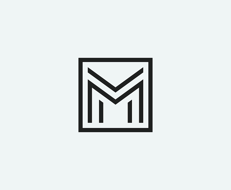 英文字母m,计算机图标,概念和主题,水平画幅,形状,绘画插图,符号,抽象,房地产,人
