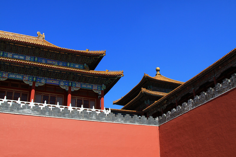 远古的,地形,北京,建筑,颐和园,传统,午门,古代文明,废墟,故宫