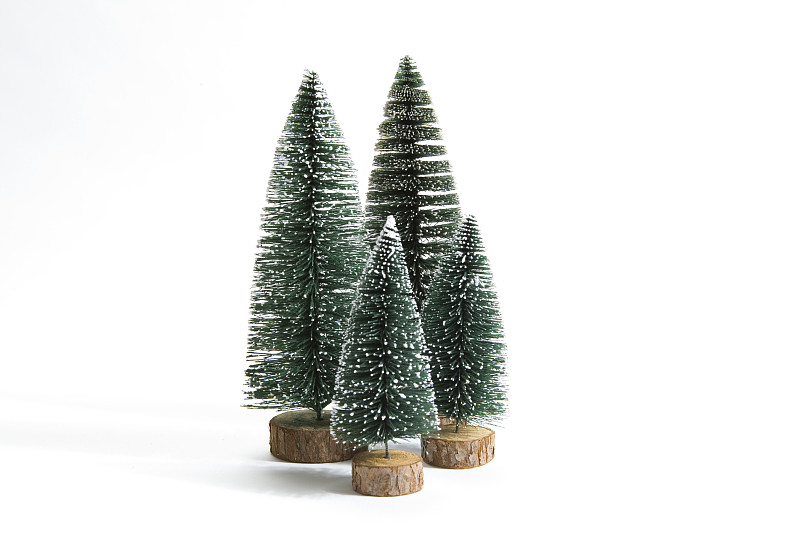 雪,组物体,杉树,人造的,水平画幅,无人,巨大的,圣诞树,古怪的