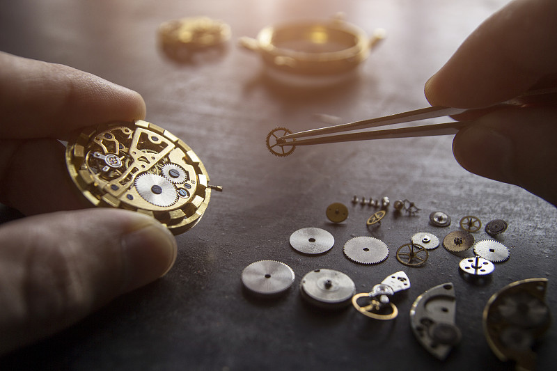 表,古董,钟表匠,水平画幅,古老的,古典式,珠宝,时间,金属,钟
