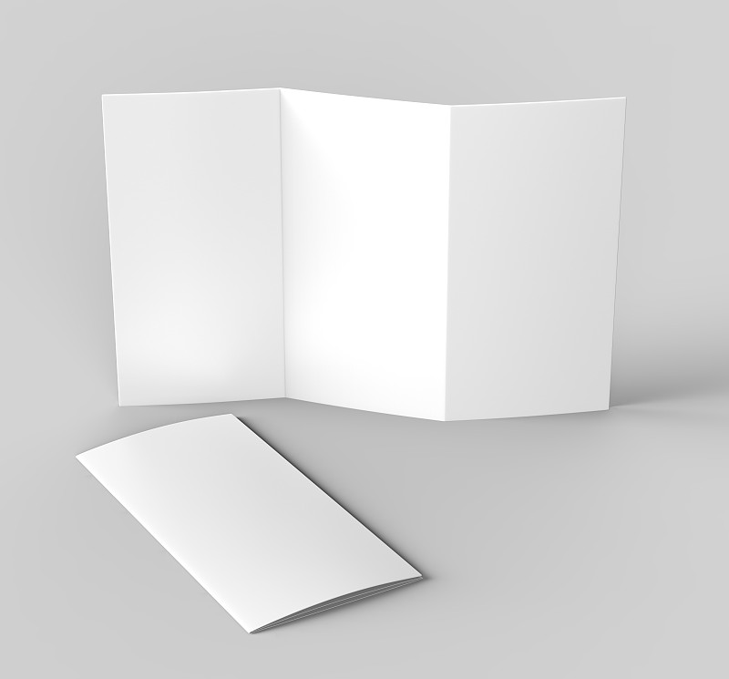 折叠文件,画册,数字3