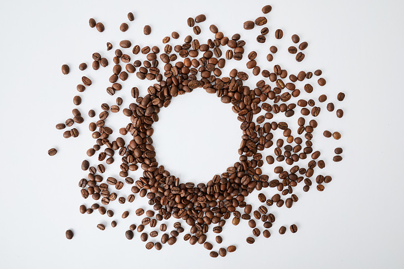 咖啡豆,烤咖啡豆,褐色,芳香的,咖啡生豆,水平画幅,纹理效果,无人,早晨,饮料