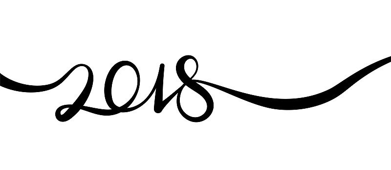 贺卡,新年前夕,2018,背景,创造力,新的,纹理效果,绘画插图,计算机制图