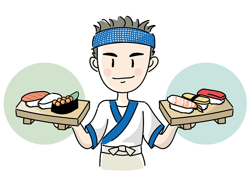 寿司,工匠,图像,三文鱼蛋,鱿鱼寿司,板前厨师,上门送餐服务,鱼卵,海老寿司,寿司盘