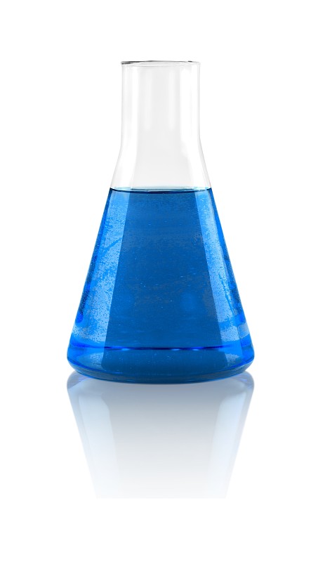 烧瓶,垂直画幅,生物科技,无人,蓝色,烧杯,科学,背景分离,实验室,俄罗斯