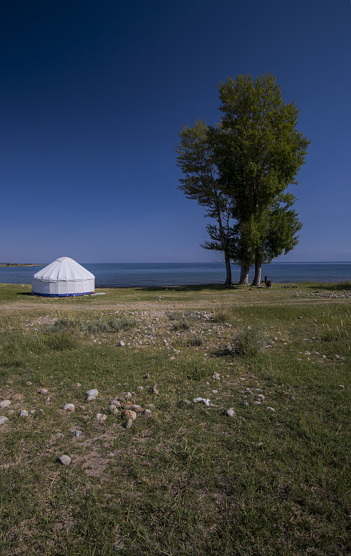 伊塞克湖,蒙古包,吉尔吉斯斯坦,游牧民族,帐篷,吉尔吉斯斯坦的,比什凯克,丝绸之路,大帐篷,东欧大草原