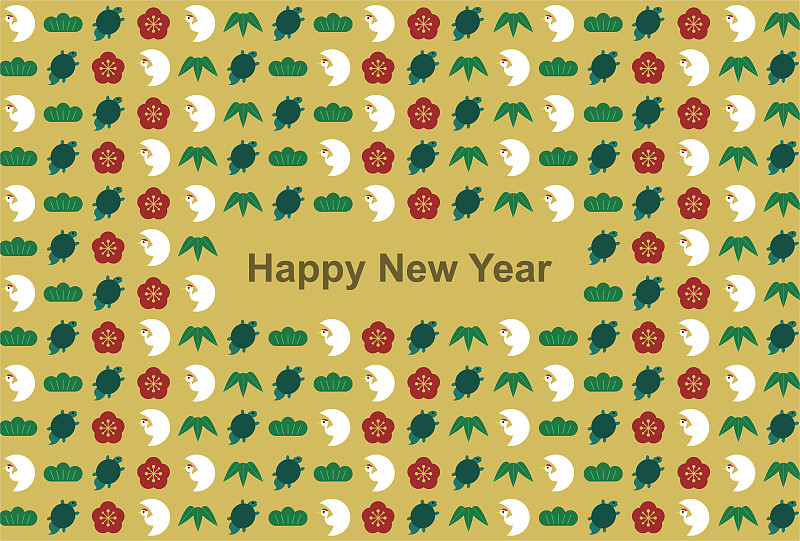 New,Year’s,card(Lucky,charm,in,Japan)