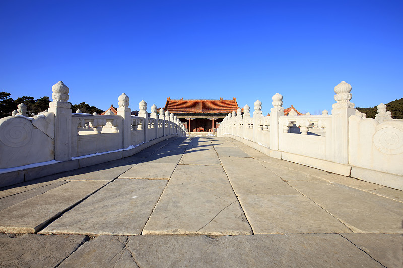 清东陵,建筑业,山脊,雕塑,著名景点,风景,旅游目的地,绿色,地形