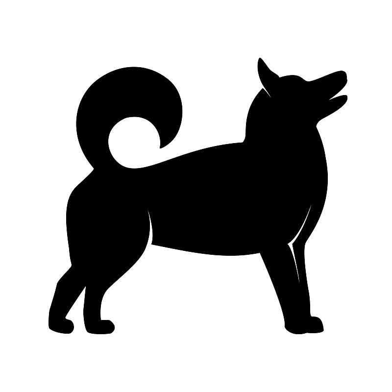 符号,狗,春节,2018,雪橇犬,家畜,十二生肖,书法,哺乳纲,欢乐