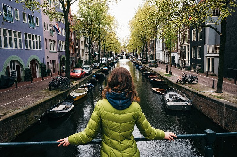运河,荷兰,阿姆斯特丹,水,休闲活动,古老的,旅行者,仅成年人,滨水