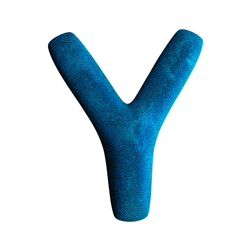 英文字母Y,基本粒子,儿童游戏陶土