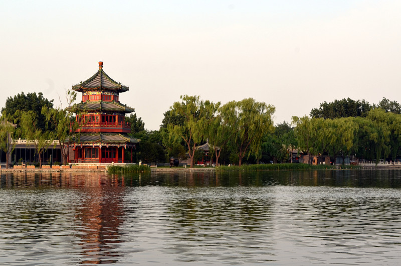 北京,古老的,风景,莫斯特,密封食品,居住区,时尚,布置