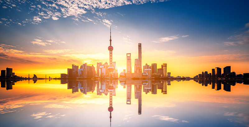 上海,航拍视角,黄浦江,东方明珠塔,外滩,金砖四国,经济,金融和经济,高峰时间,外立面