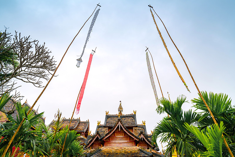 寺庙,西双版纳,建筑,天空,艺术,水平画幅,传统,旅行者,户外