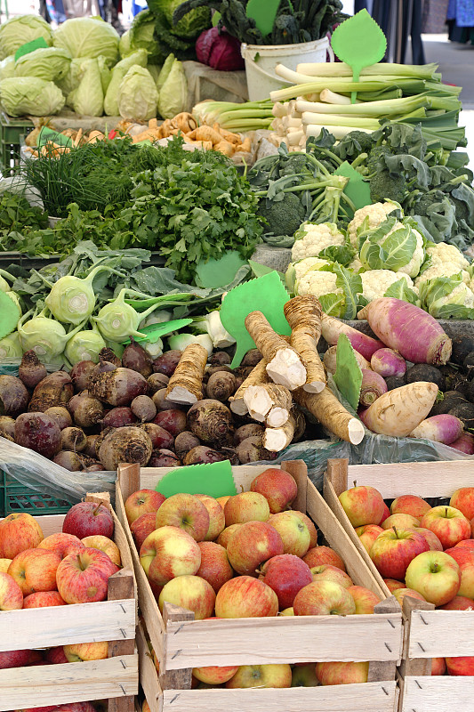 蔬菜,垂直画幅,食品杂货,水果,根部,无人,板条箱,有机食品,生食,市场