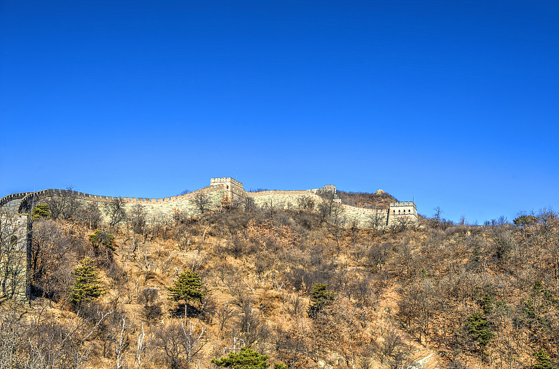 要塞,塔,远古的,山,著名景点,北京,砖,旅游目的地,风景,建筑