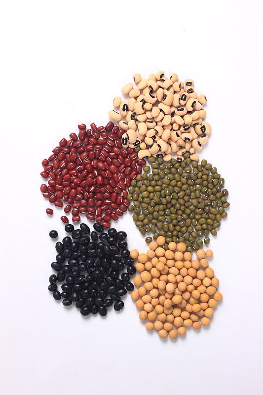 豆,垂直画幅,褐色,素食,无人,生食,干的,大豆,黑豆,白色