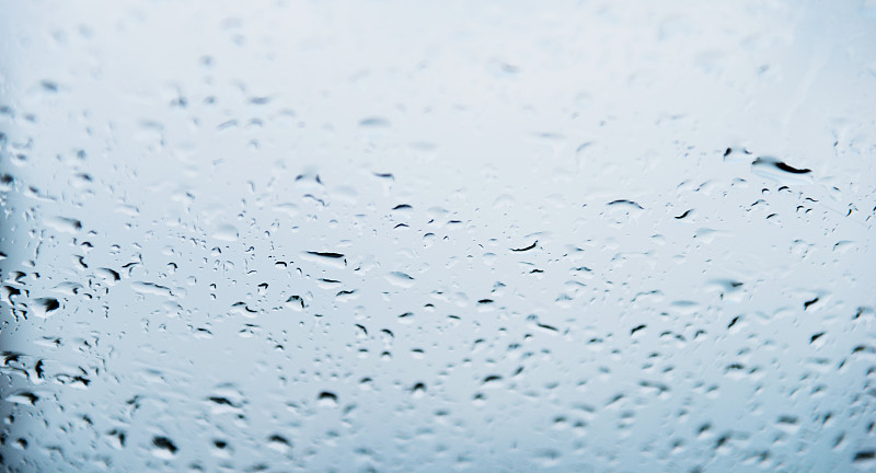 水,窗户,水滴,汽车,留白,暴风雨,水平画幅,纹理效果,透过窗户往外看,无人